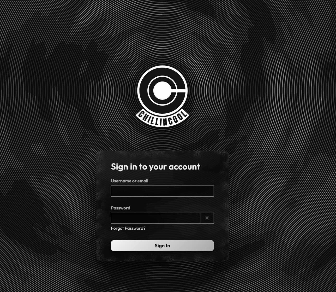 The Keycloak login page with a custom theme